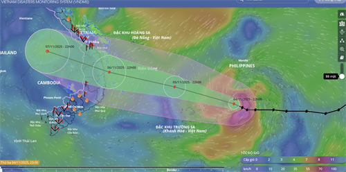 DỰ BÁO BÃO KALMAEGI (BÃO SỐ 13)