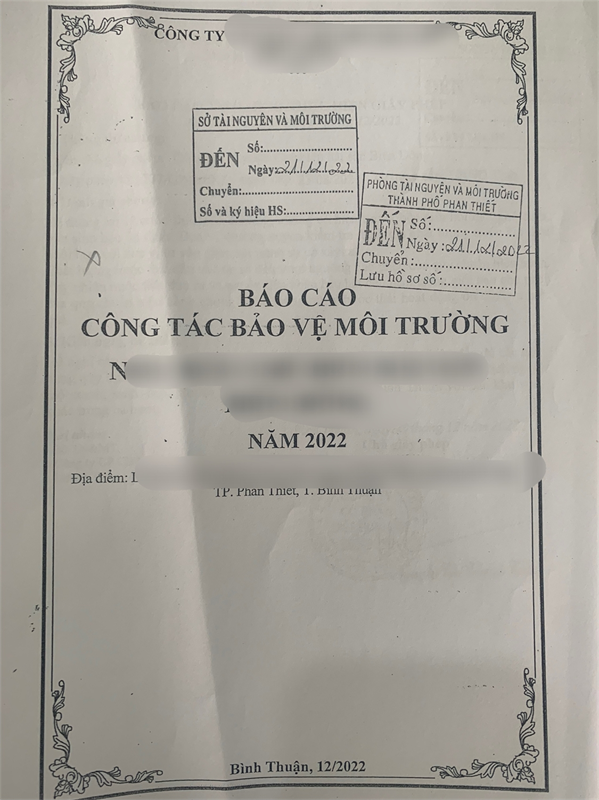 HTXLNT - Hải sản - CS 100 m3/ngày