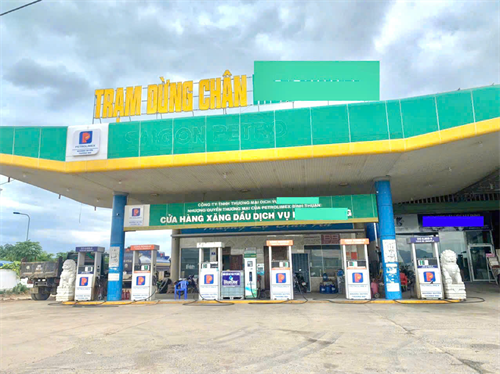 Cửa hàng xăng dầu - DT 1.600 m2 - CS 60 m3/xăng, dầu
