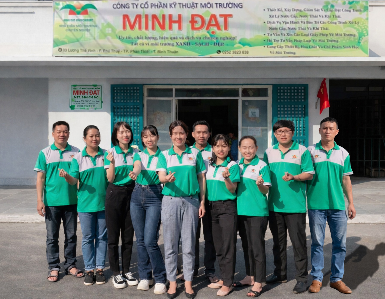 CÔNG TY CỔ PHẦN KỸ THUẬT MÔI TRƯỜNG MINH ĐẠT 